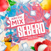 Табак Sebero Arctic Mix Lychee Juicy (Личи Дюшес Персик Арктик) 25г Акцизный